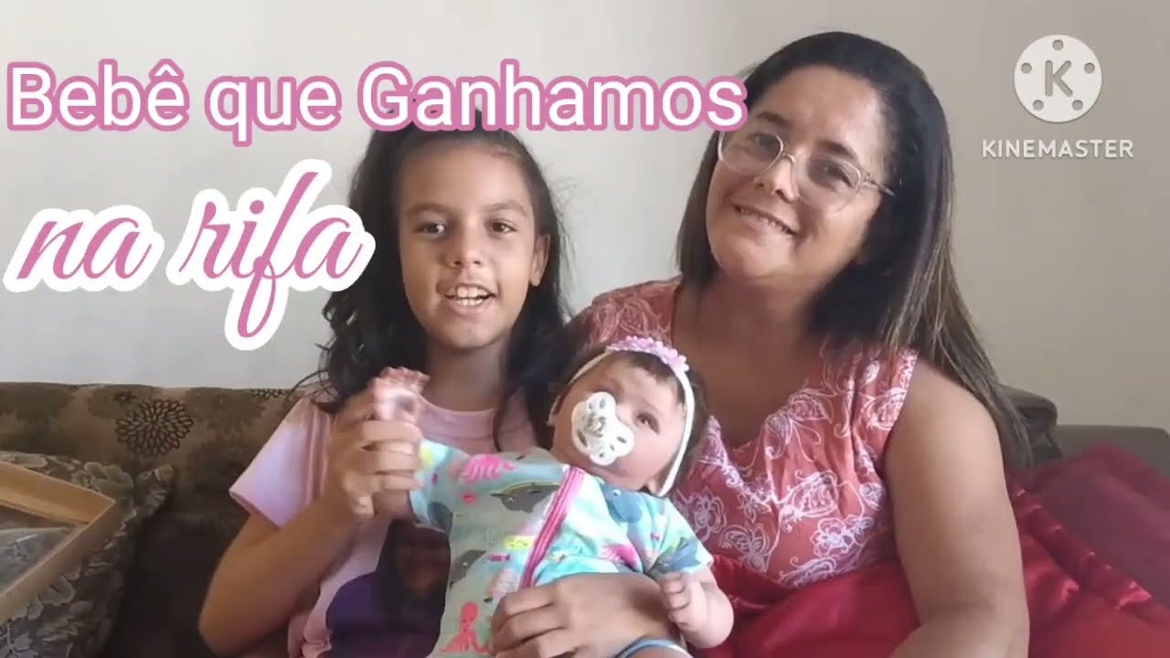 Mais um Bebê Reborn que ganhamos na Rifa