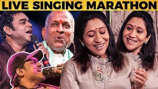 Rahman & Yuvan Songs: LIVE Singing by Sujatha Mohan - WOW!💕 What a Voice! Your Heart will Melt!