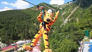 ТРОЛЛЕЙ ZIP LINE в Геленджике. Канатная дорога 