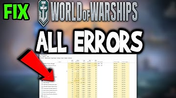 World of Warships – How to Fix All Errors – Complete Tutorial