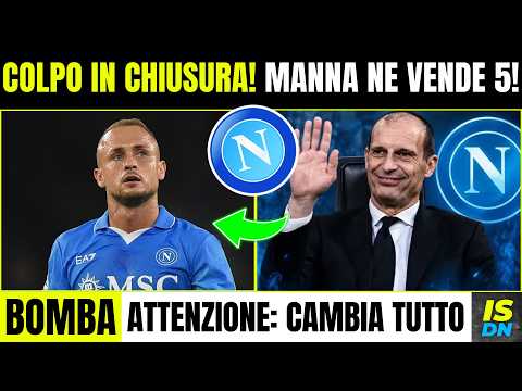 Video Mercato NapoliClamoroso Allegri! Bloccata la Cessione!