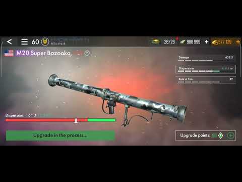 M20 SUPER BAZOOKA UPGRADING TO +24, WORLD WAR HEROES ll😎