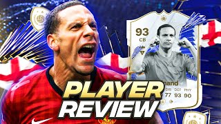 93 TOTY ICON FERDINAND SBC PLAYER REVIEW | FC 24 Ultimate Team