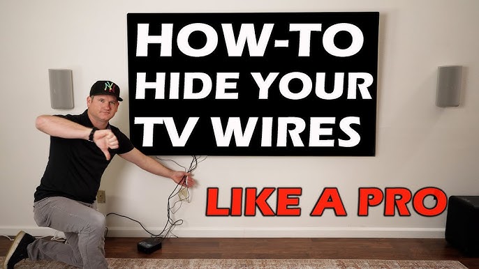 How to Hide Your TV Cords - Techlicious