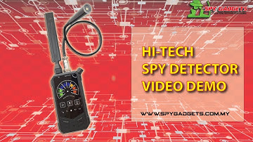 HI TECH SPY DETECTOR VIDEO DEMO (2025)