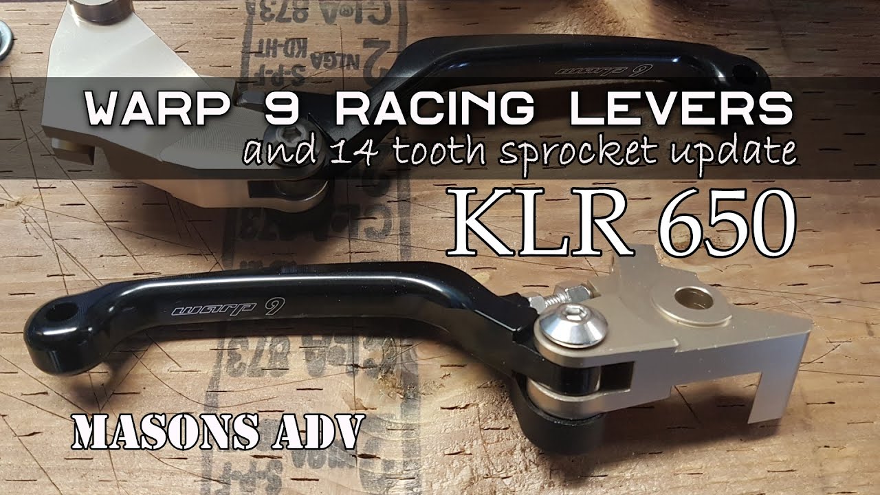Warp 9 Levers and 14 tooth sprocket update YouTube