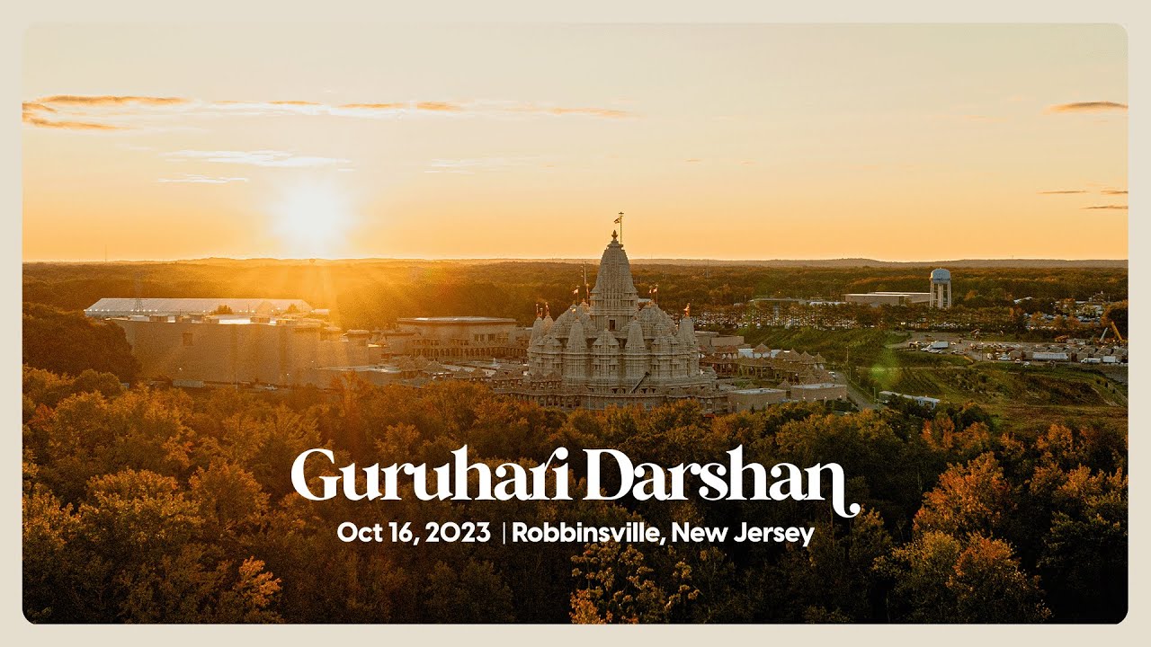 Guruhari Darshan, October 16, 2023, Robbinsville, NJ