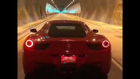 Thumbnail of FERRARI 458 ITALIA | BRUTAL SOUND & ACCELERATION | TUNNEL