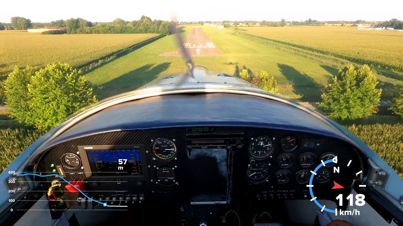 I8687 landing Cremona airport YouTube