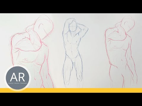 Menschen zeichnen in Bewegung | Ganz einfach zeichnen lernen - YouTube
