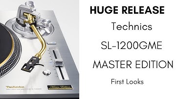 HUGE RELEASE - The Technics SL-1200GME - Get One If You Can!