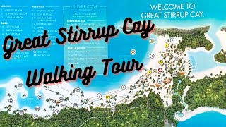 NCL Great Stirrup Cay whole island walking tour