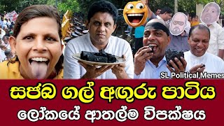 ගල් අඟුරු කන්න ගිහින් සජිත් ඇතුළු නඩයට වැඩ වැරදෙයි! 😂 | Political Memes Ep 151