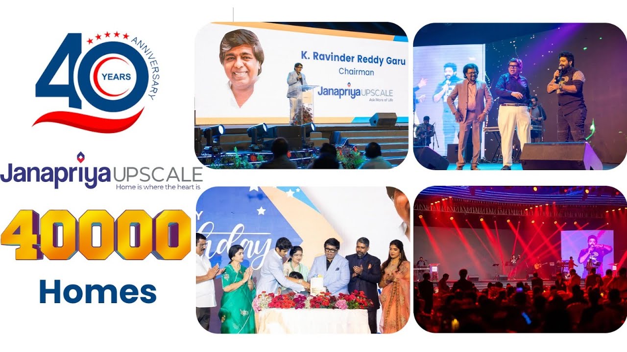 Janapriya Upscale Celebrations | 40-Year Milestone & Founder’s 72nd ...