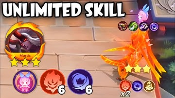 K.O MACHINE!! MARTIS SHADOWCELL + COMMANDER ANGELA!! MAGIC CHESS GO GO 