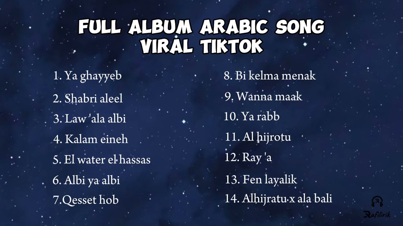 Playlist arabic song   album lagu arab VIRAL TIKTOK