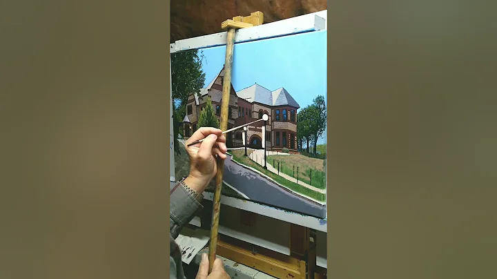 Forbes Library painting.