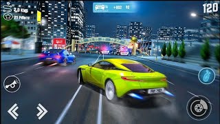 Racing Sports Car Escape Police Chase - Car Driving Multiplayer 2025 : Android Gameplay#342 screenshot 5