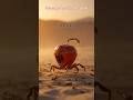 Terrified Apple Boy Trapped in the Desert 😱 | Hyper-Realistic Animation #shortvideo #reels