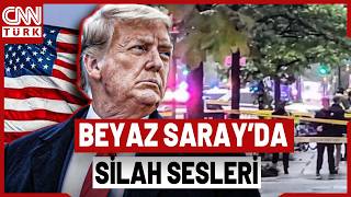 Beyaz Saray Yakınlarında Çatışma Çıktı, Giriş-Çıkışlar Geçici Olarak Kapatıldı!