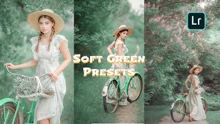 Soft Green Color Grading Effect  Free Presets & DNG Lightroom Tutorial screenshot 4