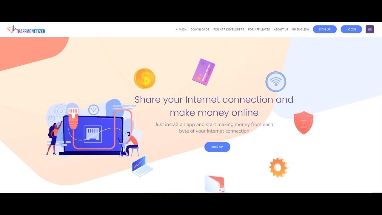 Traffmonetizer. Заработок на полном пассиве в btc или usd