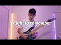 A night to remember  beabadoobee x laufey guitar cover by dillon mok