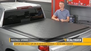 How to Install Gator SRX Roll Up Tonneau Cover on a 2019 GMC Chevy 1500