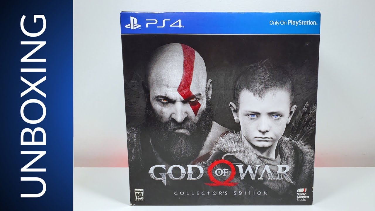 God Of War Collector's Edition PS4 UNBOXING YouTube