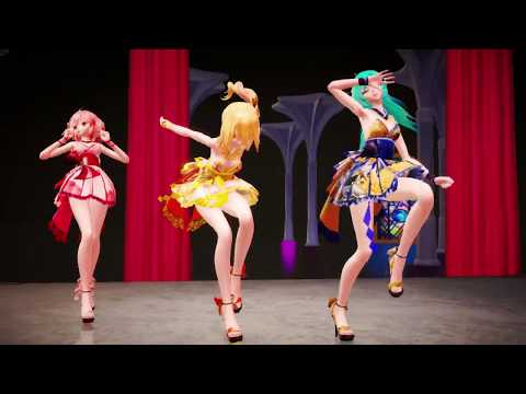 [MMD] Miku, Neru, Teto - Liar Dance