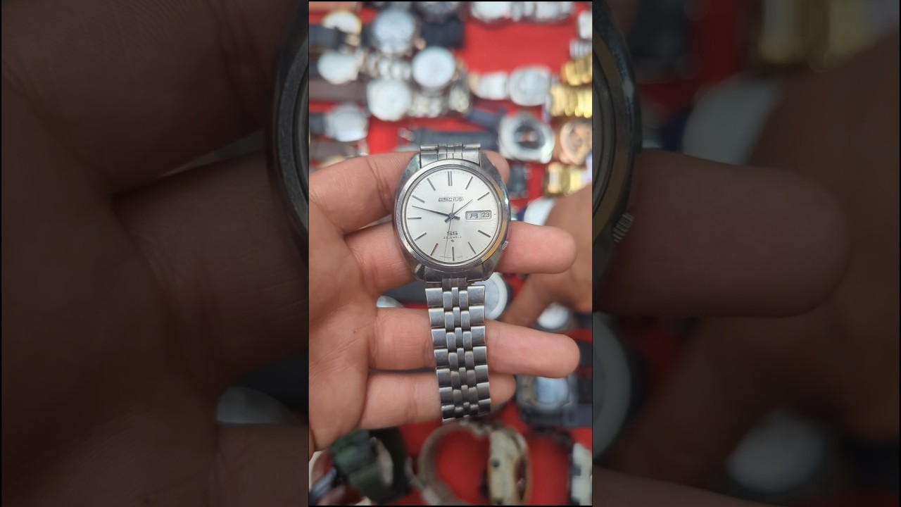 Encontré un Tesoro Reloj Seiko 5 Actus Vintage de colección 