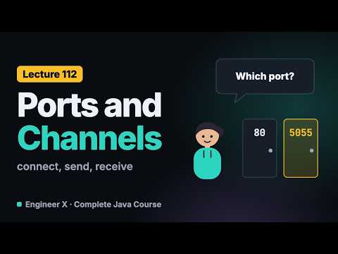 Java SocketChannel for Beginners: IP Addresses, Ports, Sending and Receiving | Java Course L112