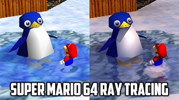 ⭐ Super Mario 64 PC Port - Ray Tracing Comparison