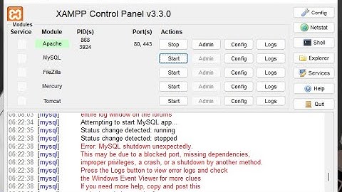 [FIXED] XAMPP Error: MySQL shutdown unexpectedly | Repair Corrupted Database