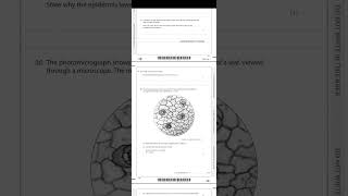 Pearson Edexcel IGCSE modular Biology 1BR June 2025 #igcsebiology #2026
