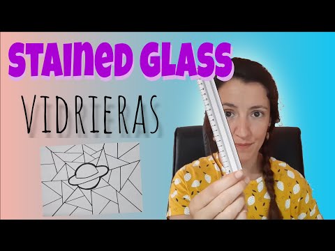 Video: Cómo Dibujar Una Vidriera