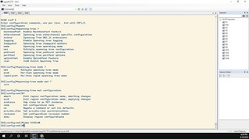 Simple Multiple Spanning-Tree Configuration