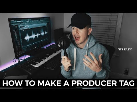 HOW TO MAKE A PRODUCER TAG | How to make a Beat Tag FL Studio 12