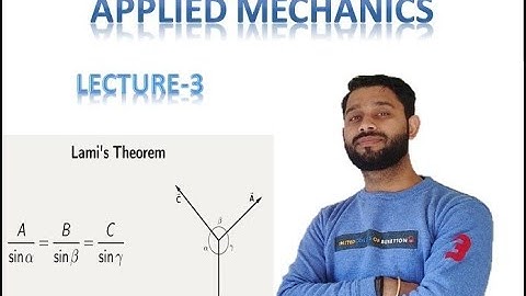 Applied Mechanics Lecture-3