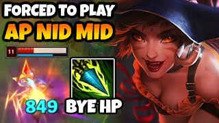 Forced to play AP Nidalee Mid in High Elo. No problem, I mained her 11 years ago.