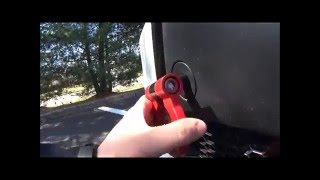 How to install front tow hook (Sort of)