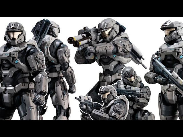 Re:Edit Halo:Reach Spartan-B312 (Noble Six) 1/12 Scale Action