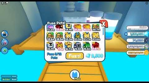 What happen when u fuse 3 Golden Robots