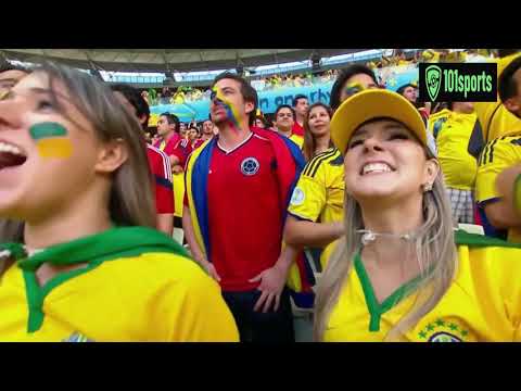 تصویری: مرحله یک چهارم نهایی جام جهانی فیفا 2014: برزیل - کلمبیا