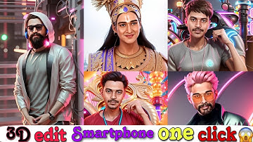 Midjourney Ai Avatar Photo Editing On Mobile , 3D Cartoon Photo Editing Tutorial, Jast one click |