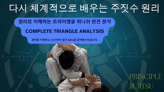 왜 트라이앵글만하면 몸이 아플까? 원리로 다시 배우는 주짓수 트라이앵글 | Complete Triangle Analysis #트라이앵글 #triangle #주짓수트라이앵글