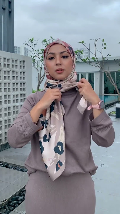 TUDUNG BAWAL STYLE  \\ CARA BARU PAKAI TUDUNG BAWAL SIMPLE RINGKAS DAN CANTIK