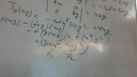 jacobian composite functions