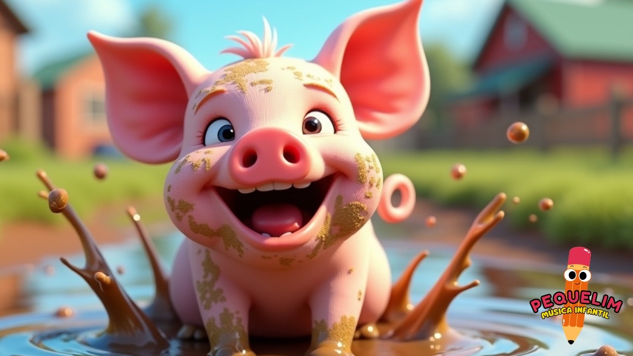 🌤🐷 Canciones Infantiles: “Cerdito Limpito — Oinc Oinc & Burbujas” 🫧