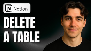 How to Delete a Table in Notion (Tutorial 2025)